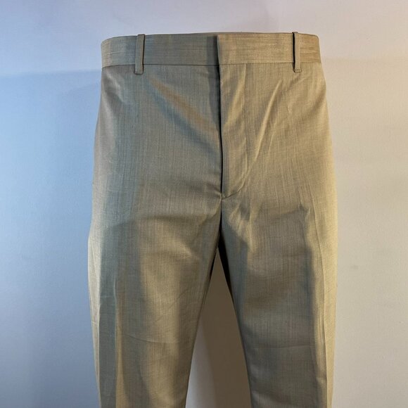 AXIST Men's Taupe Ultra Series No Iron Dress Pants - Size 38 x 30 - NWT $60 - Picture 2 of 5
